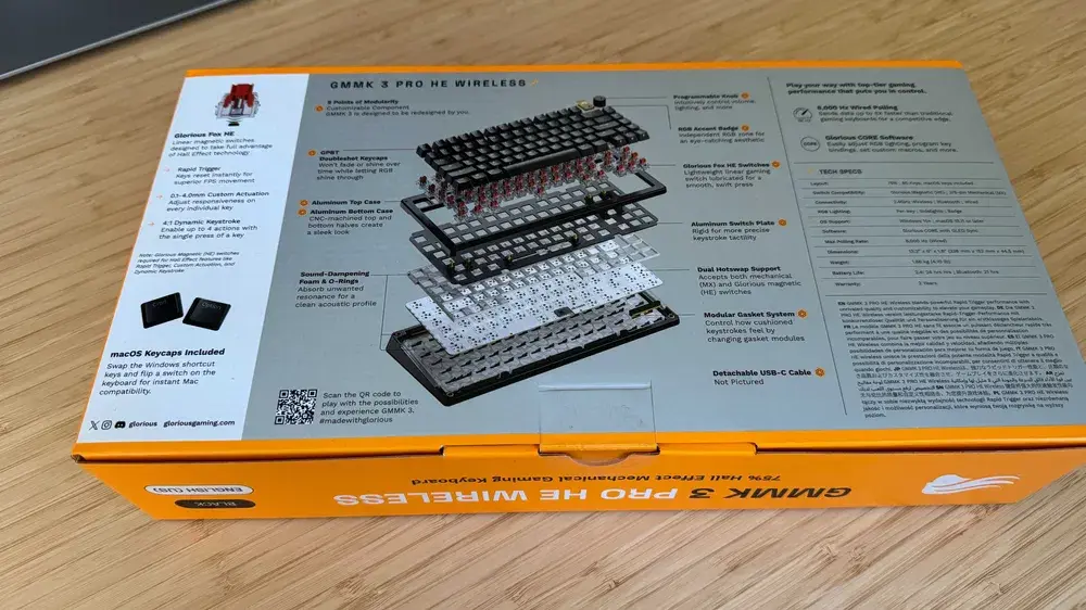 Glorious GMMK 3 PRO HE Wireless - Nowa